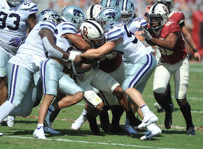 Oklahoma's running game goes nowhere